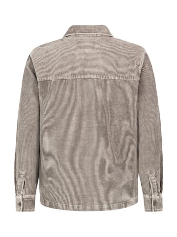 Eight2Nine Cordhemd in Taupe