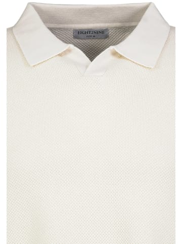 Eight2Nine Poloshirt in Creme
