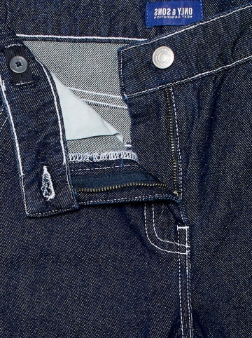 Only&Sons Spijkerbroek "Edge" - straight fit - blauw
