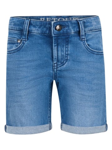 Retour Spijkershort "Loek" blauw in Blau