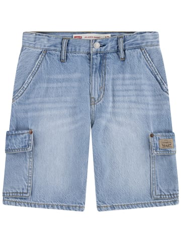 Levi's Kids Cargo-Jeansshorts in Hellblau