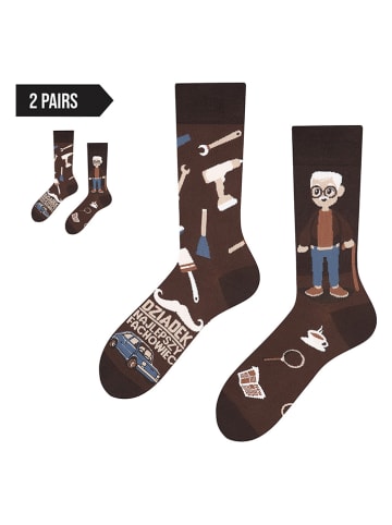 TODO SOCKS 2er-Set: Socken in Anthrazit