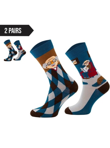 TODO SOCKS 2er-Set: Socken in Dunkelblau