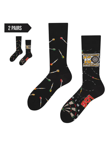 TODO SOCKS 2er-Set: Socken in Schwarz