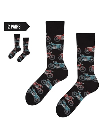 TODO SOCKS 2er-Set: Socken in Schwarz