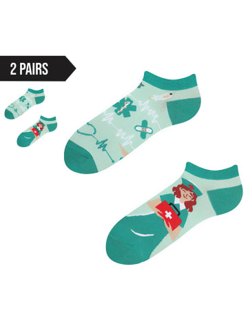 TODO SOCKS 2er-Set: Socken in Grün