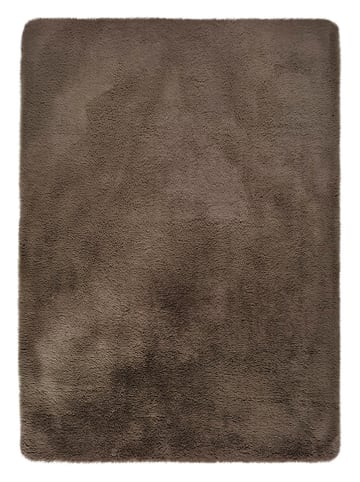 Atticgo Hochflor-Teppich "Alpaca" in Braun