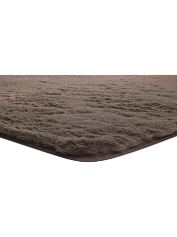 Atticgo Hochflor-Teppich "Alpaca" in Braun