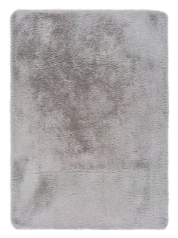 Atticgo Hochflor-Teppich "Alpaca" in Silber