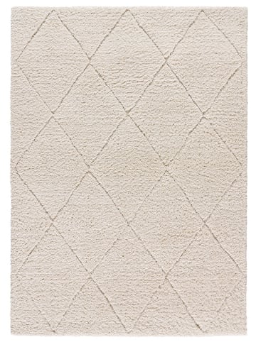 Moma Hoogpolig tapijt "Atesa" wit