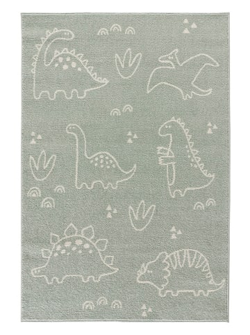 Atticgo Laagpolig tapijt "Beats" groen