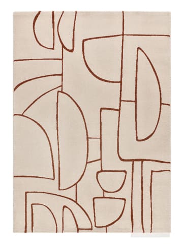 Atticgo Dywan "Beruti" w kolorze kremowo-brązowym