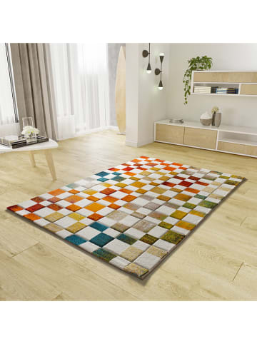 Atticgo Kurzflor-Teppich "Brunei" in Bunt