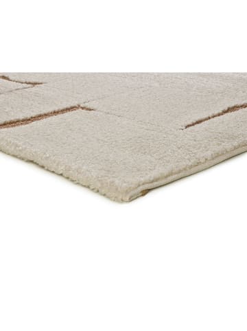 Moma Laagpolig tapijt "Candela" beige/lichtbruin