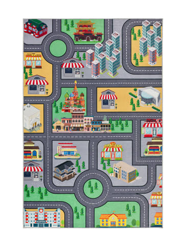 Atticgo Dywan "Candy" w kolorze szaro-zielono-żółtym