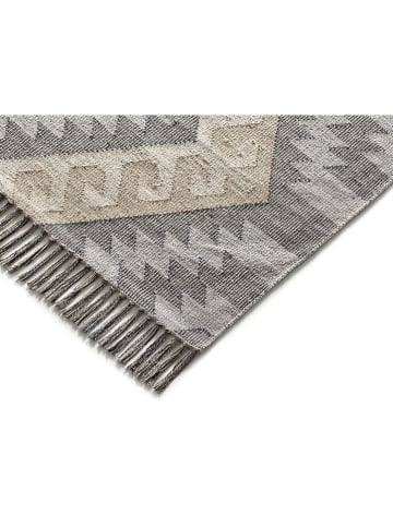 Moma Kurzflor-Teppich ''Chandia'' in Grau