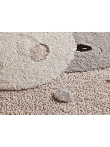 Atticgo Dywan "Clown" w kolorze beżowo-białym