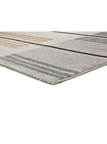 Atticgo Kurzflor-Teppich "Craft" in Grau