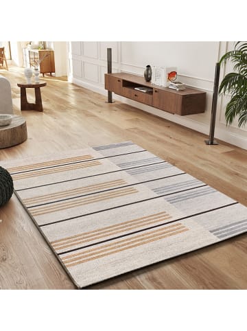 Atticgo Kurzflor-Teppich "Craft" in Grau