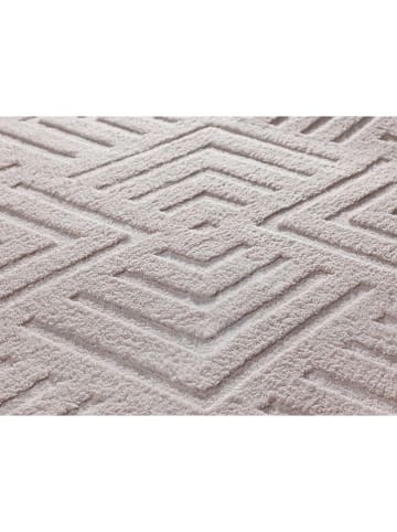 Moma Kurzflor-Teppich "Estilo" in Creme