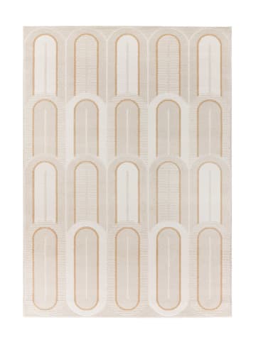 Atticgo Dywan "Flora" w kolorze beżowo-białym