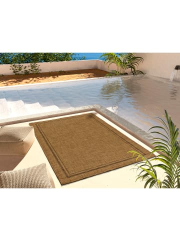 Moma Outdoor-Teppich "Guinea" in Hellbraun