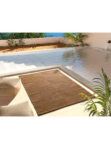 Moma Outdoor-Teppich "Guinea" in Hellbraun