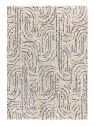 Atticgo Laagpolig tapijt "Helia" crème/blauw