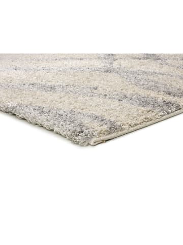 Atticgo Kurzflor-Teppich "Helia" in Creme/ Hellblau