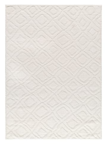 Atticgo Laagpolig tapijt "Juno" wit