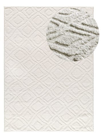Atticgo Kurzflor-Teppich "Juno" in Weiß
