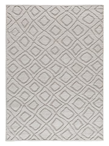 Atticgo Kurzflor-Teppich "Juno" in Silber