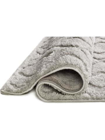 Atticgo Laagpolig tapijt "Juno" zilverkleurig