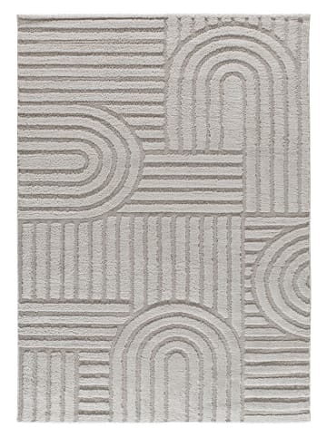 Atticgo Laagpolig tapijt "Juno" zilverkleurig