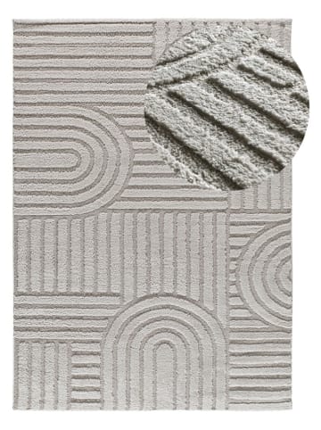 Atticgo Kurzflor-Teppich "Juno" in Silber