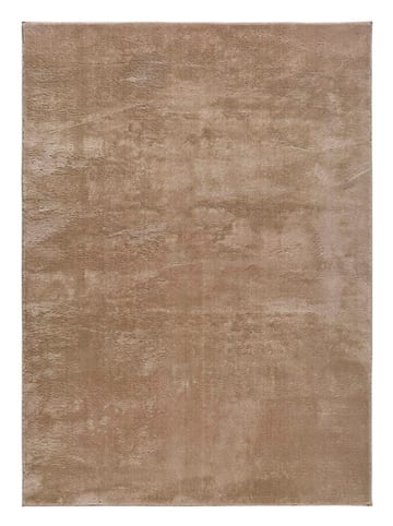 Atticgo Hochflor-Teppich "Loft" in Dunkelbeige