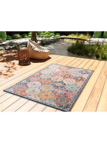 Moma Outdoor-Teppich "Luna" in Creme/ Bunt