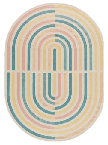 Moma Outdoor-Teppich "Manila" in Creme/ Bunt