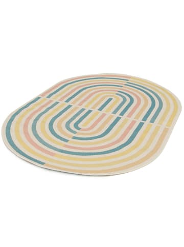 Moma Dywan zewnętrzny "Manila" w kolorze kremowym ze wzorem