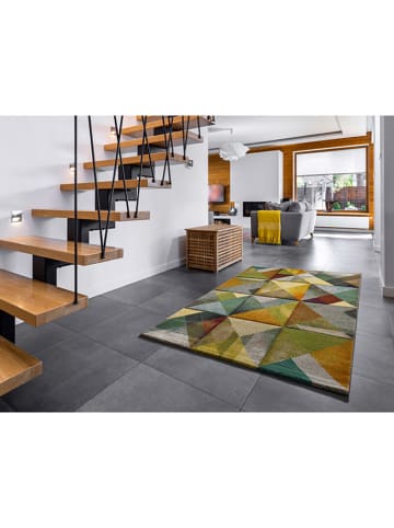 Moma Kurzflor-Teppich "Matrix" in Bunt