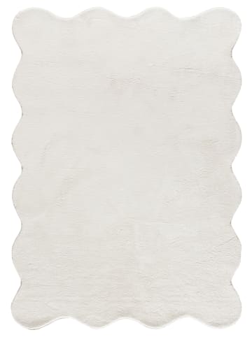 Atticgo Hochflor-Teppich ''Mellow'' in Weiß