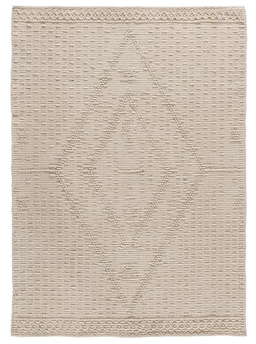 Moma Kurzflor-Teppich ''Pamuk'' in Creme