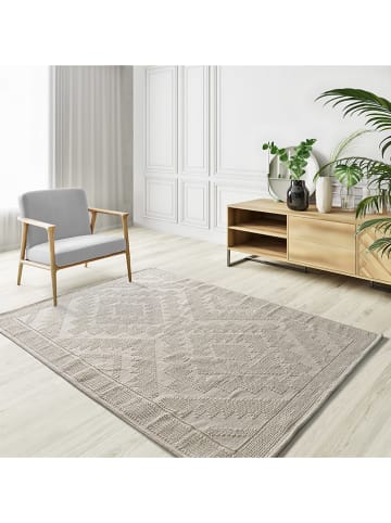 Moma Laagpolig tapijt "Pamuk" crème