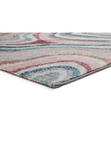 Moma Kurzflor-Teppich in Bunt