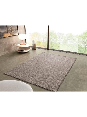 Moma Kurzflor-Teppich "Petra" in Grau