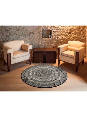 Moma Outdoor-Teppich in Schwarz