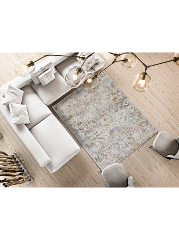 Atticgo Dywan "Springs" w kolorze kremowo-pomarańczowo-niebieskim