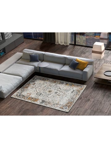 Atticgo Kurflor-Teppich "Springs" in Grau/ Bunt