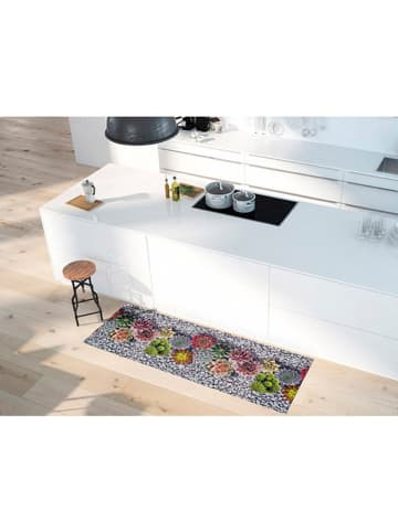 Atticgo Chodnik "Sprinty" w kolorze szarym ze wzorem