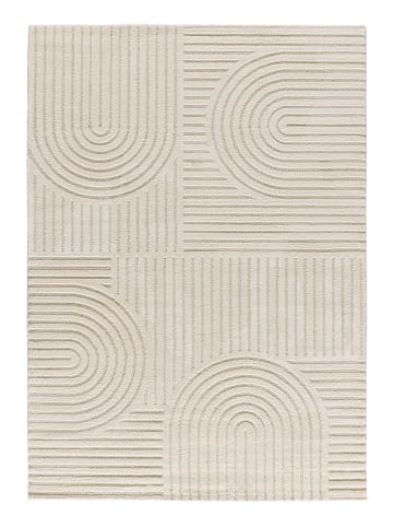 Atticgo Kurzflor-Teppich "Verona" in Creme